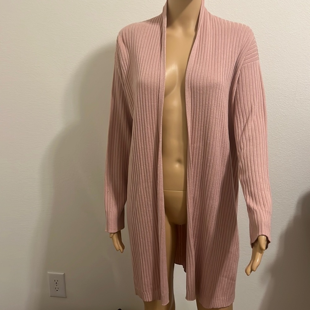 Eileen Fisher Mauve Cardigan- XS/TP- New with Tags